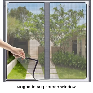 Magnetic Bug Screen Window_副本