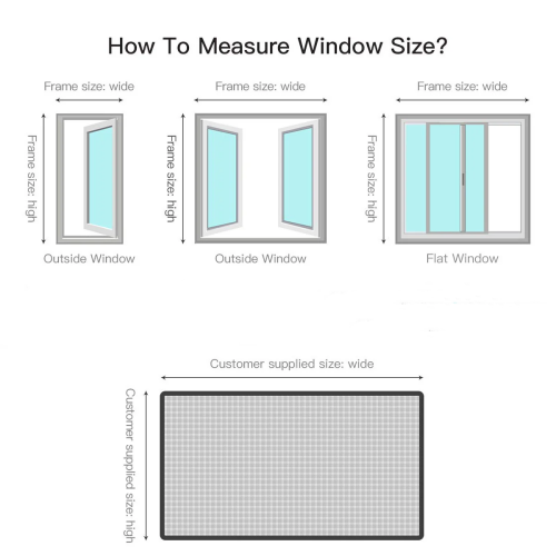 adjust magnetic mosquito nets for windows